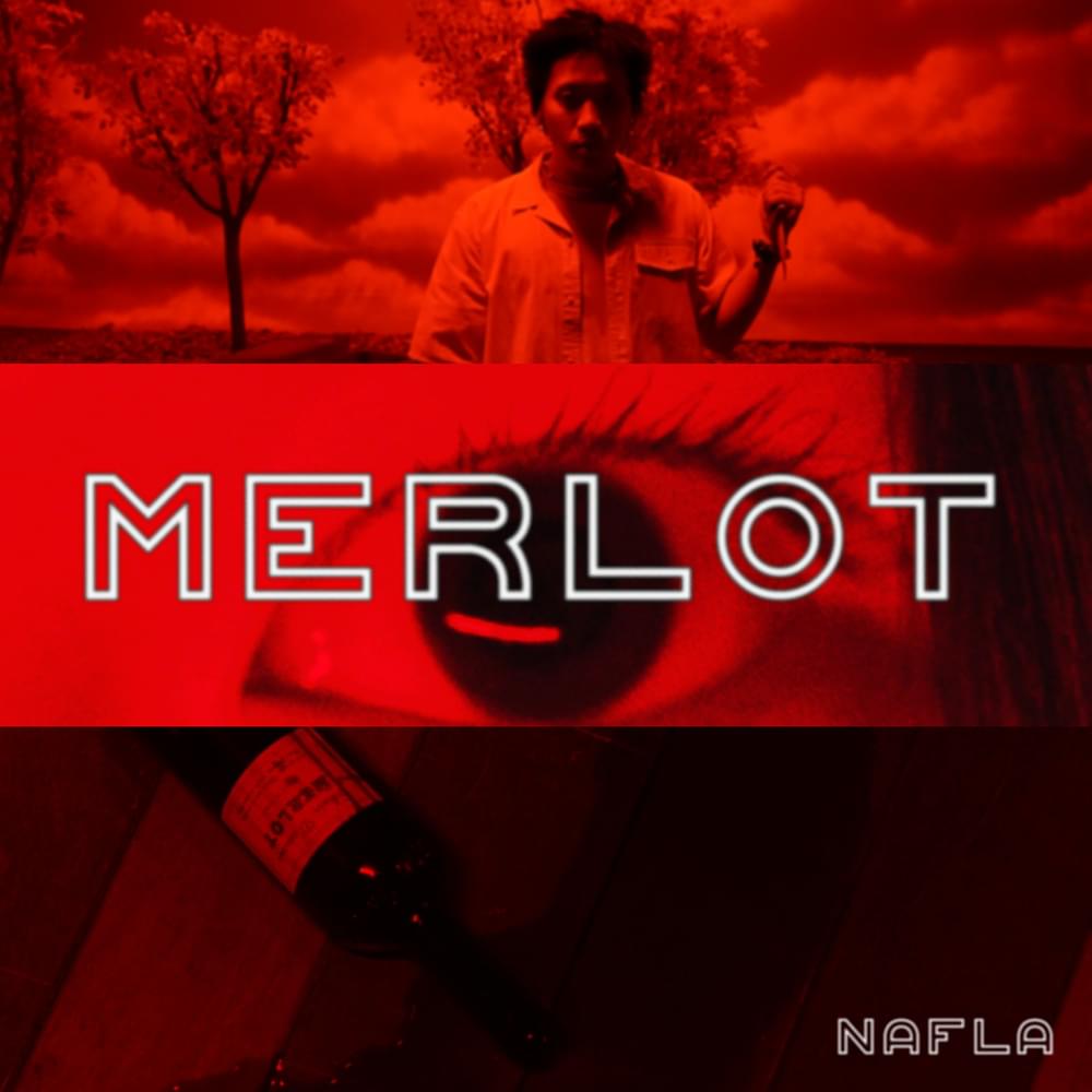 Album cover art for "멀로 (merlot)" by nafla (나플라)