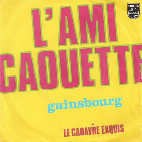 Album cover art for "L’Ami Caouette" by Serge Gainsbourg