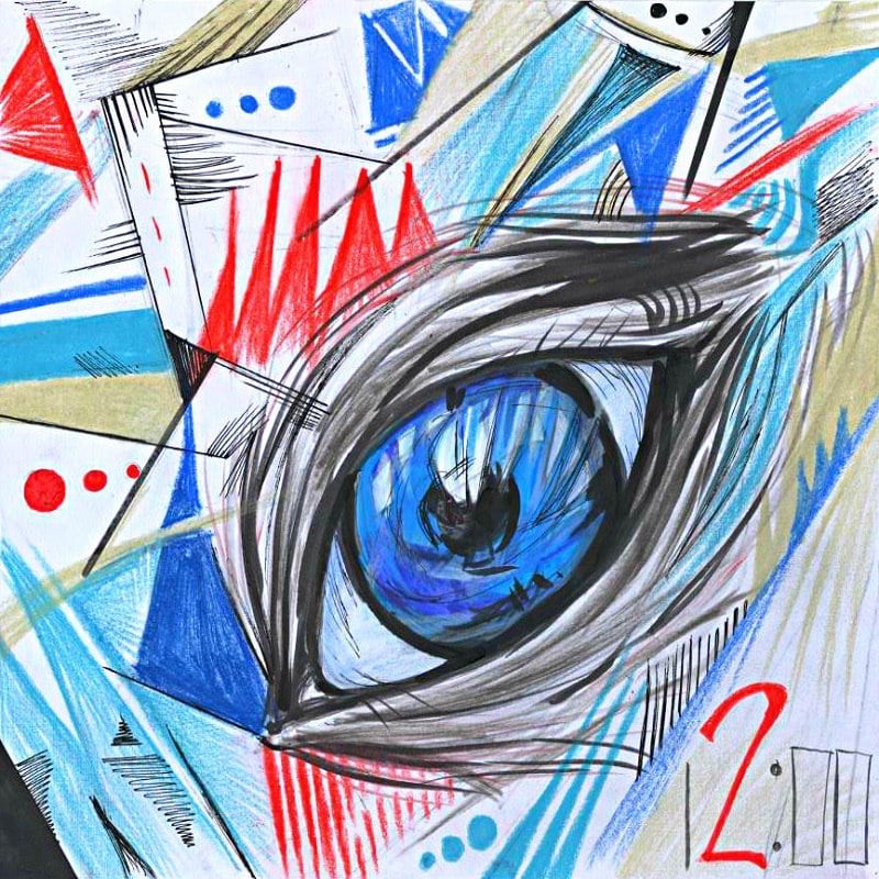 Album cover art for "12:00. Все, что меня волнует (All I care about)" by Walkie