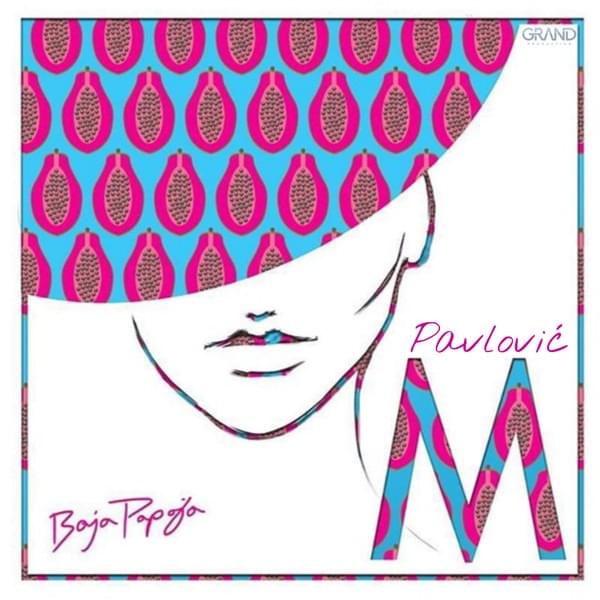 Album cover art for "Baja papaja" by Milica Pavlović