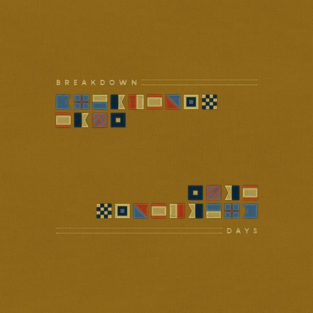 Album cover art for "Breakdown Days" by White Lies