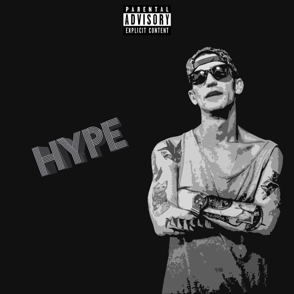 Album cover art for "Hype" by Jesto