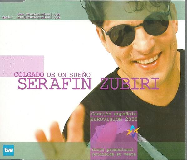 Album cover art for "Colgado de un sueño" by Serafín Zubiri