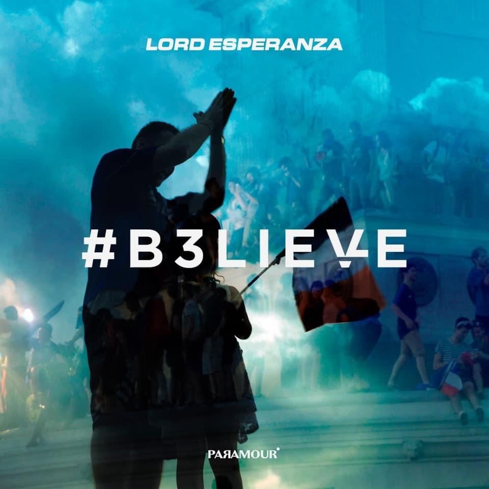 Album cover art for "Believe" by Lord Esperanza
