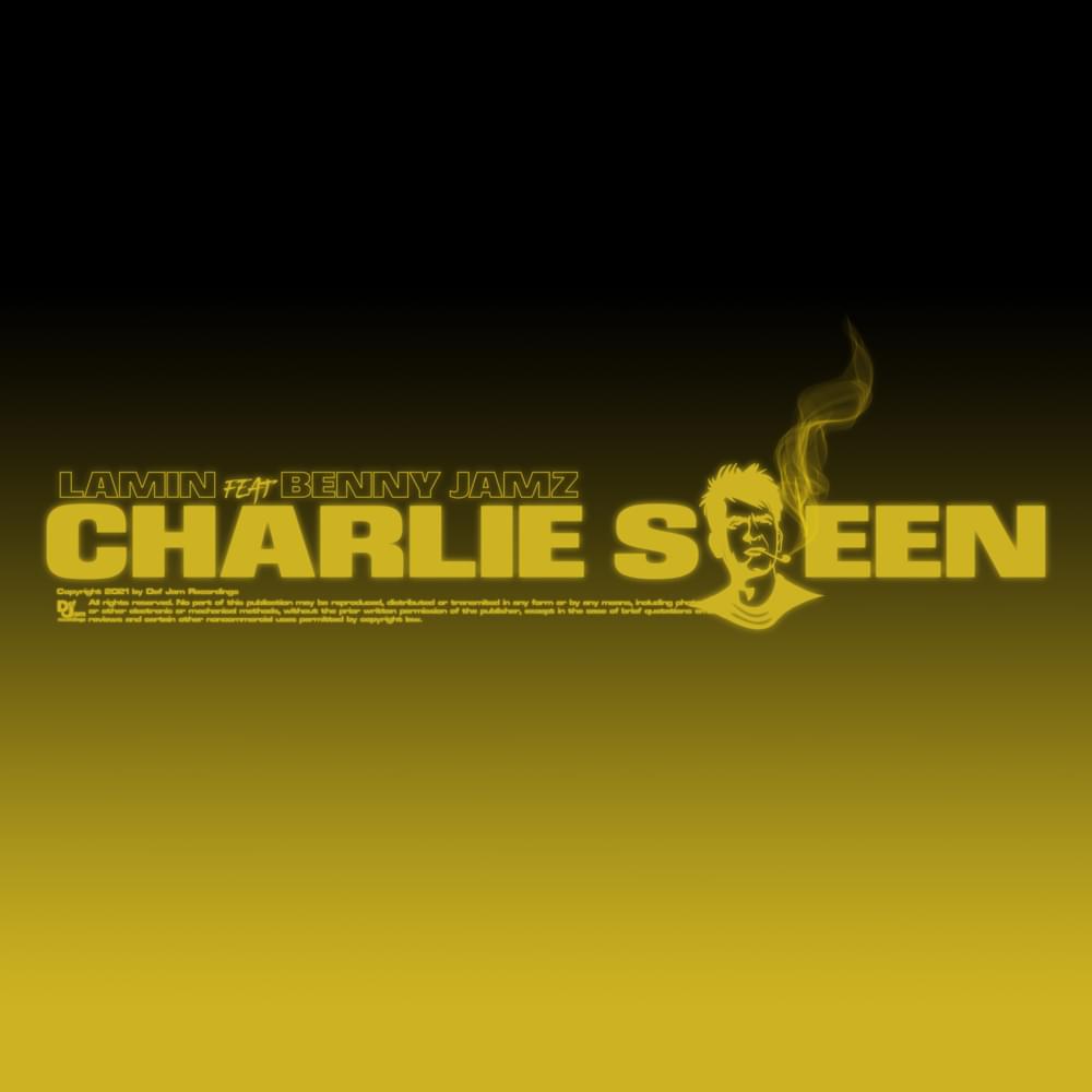 Album cover art for "Charlie Sheen" by Lamin & Benny Jamz