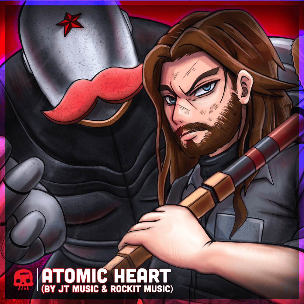 Album cover art for "Atomic Heart" by JT Music