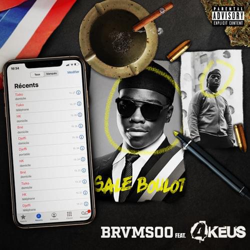Album cover art for "Sale boulot" by Brvmsoo & 4Keus