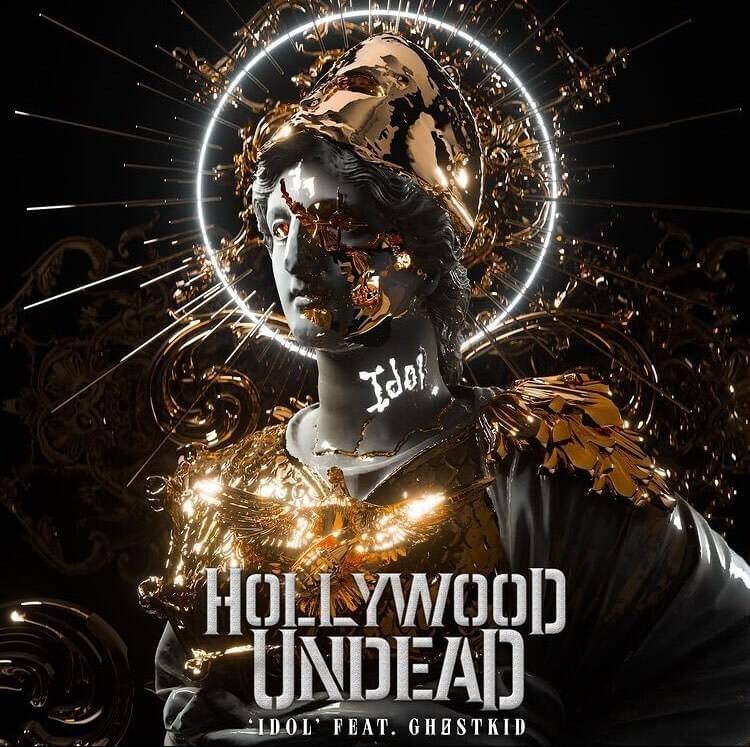 Album cover art for "Idol (ft. Ghøstkid)" by Hollywood Undead & GHØSTKID