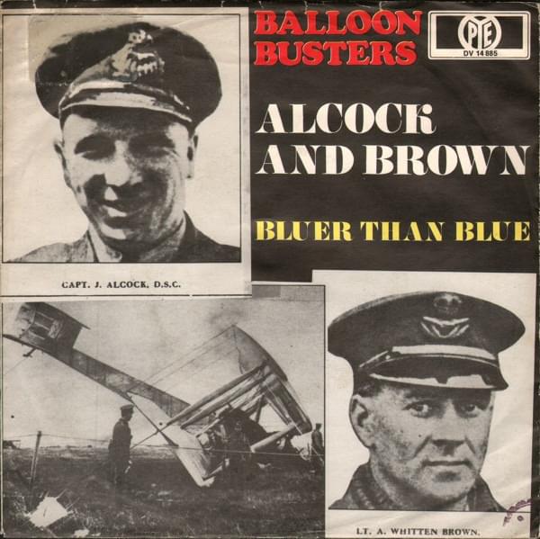 Album cover art for "Alcock and Brown" by Balloon Busters
