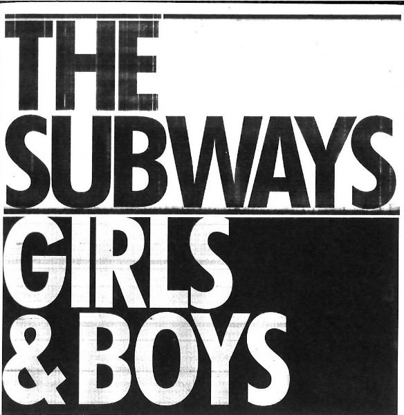 Album cover art for "Girls & Boys" by The Subways