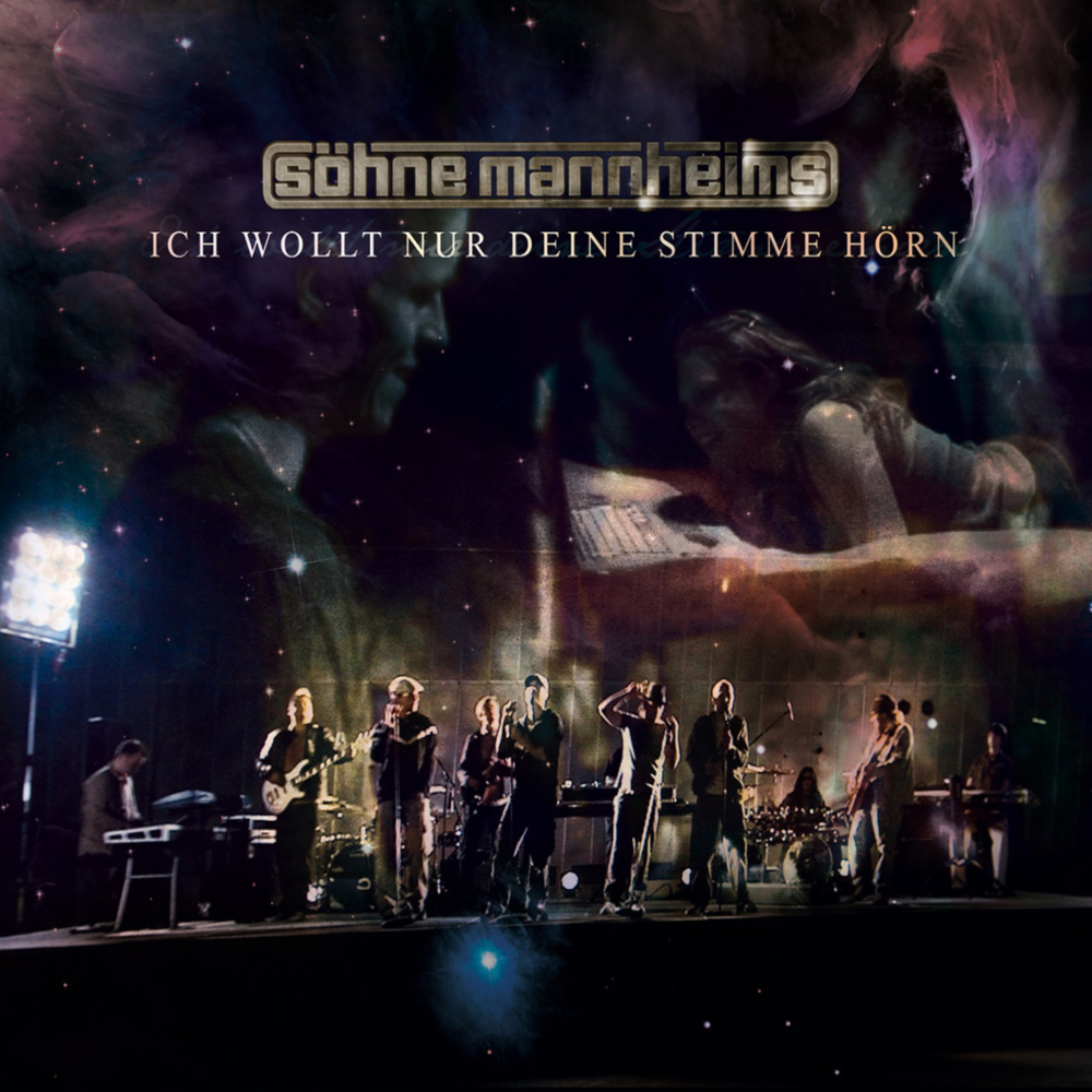 Album cover art for "Ich wollt nur deine Stimme hörn" by Söhne Mannheims