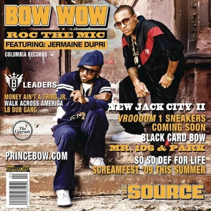 Album cover art for "Roc the Mic" by Bow Wow & Jermaine Dupri