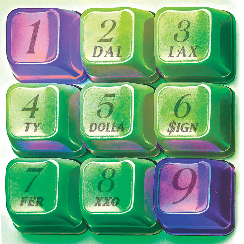 Album cover art for "DALLAX" by Feid