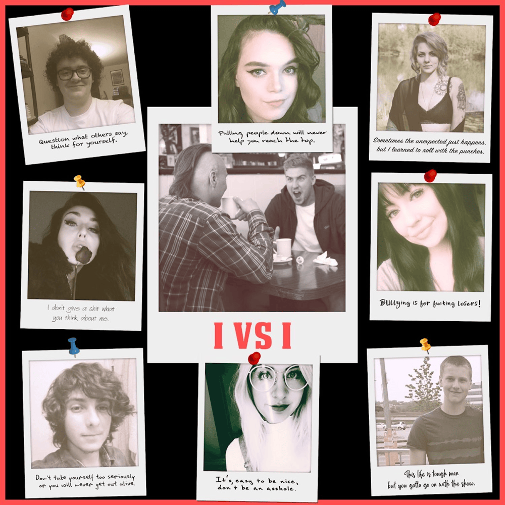 Album cover art for "I vs I" by Rare Americans
