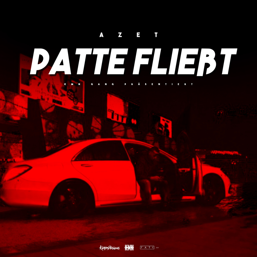 Album cover art for "Patte fließt" by Azet