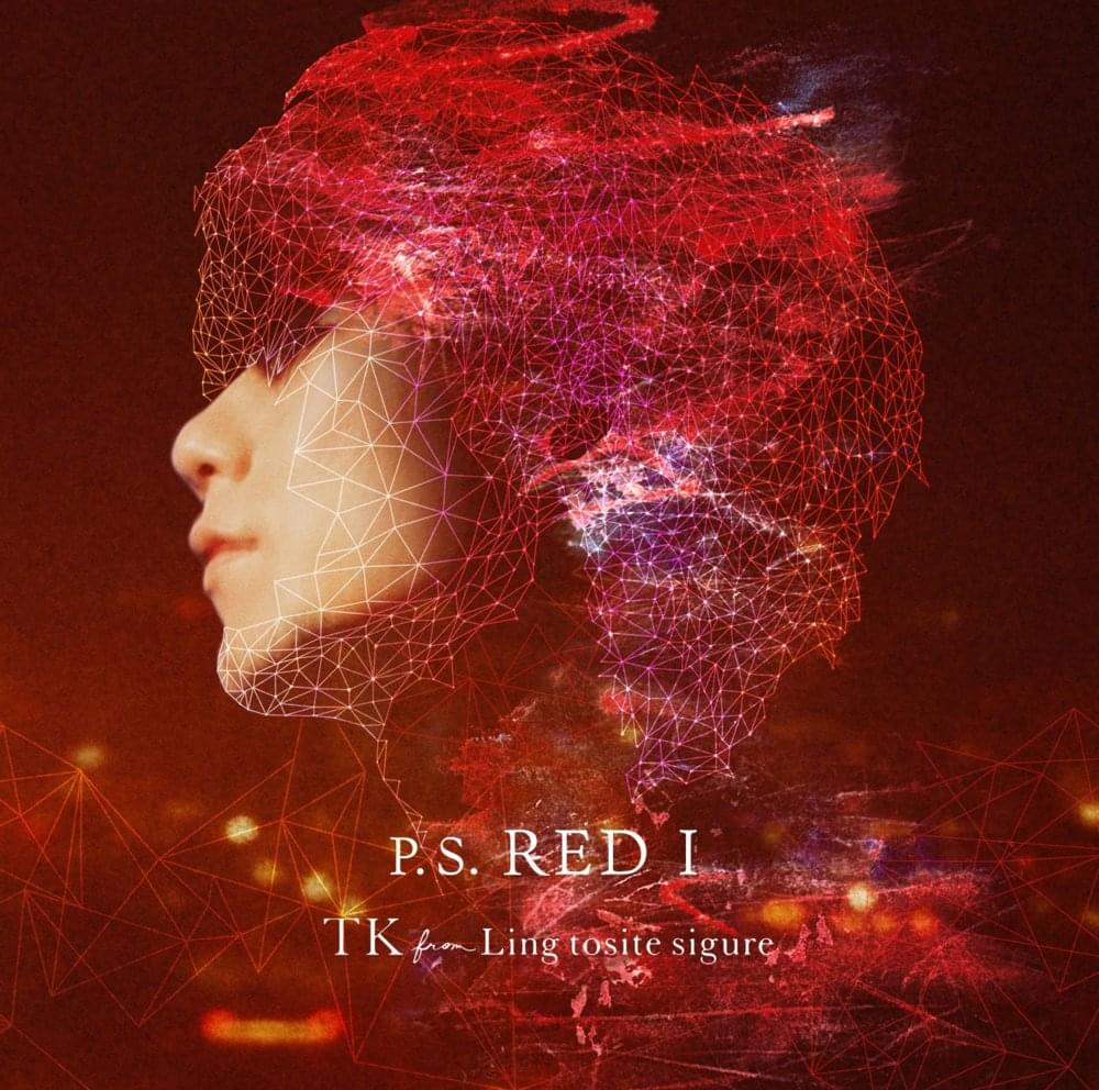 Album cover art for "P.S. RED I" by TK from 凛として時雨