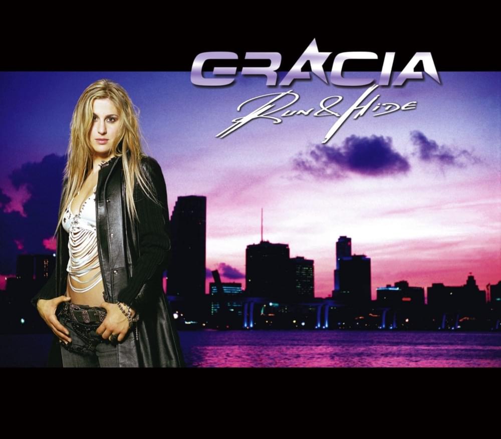 Album cover art for "Run & Hide" by Gracia
