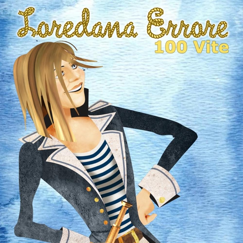 Album cover art for "100 vite" by Loredana Errore