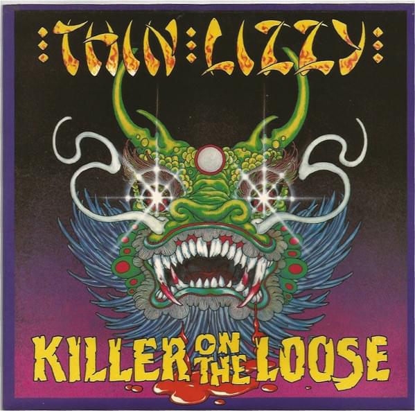 Album cover art for "Killer on the Loose" by Thin Lizzy