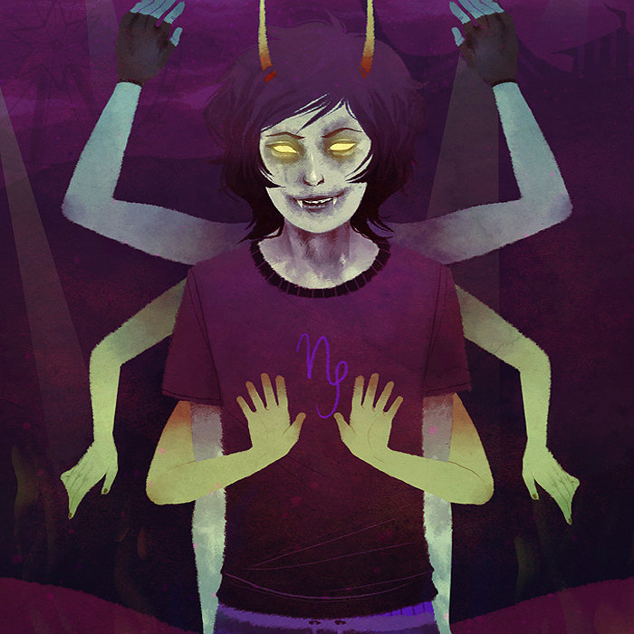 Album cover art for "Purple Bard" by Eligecos