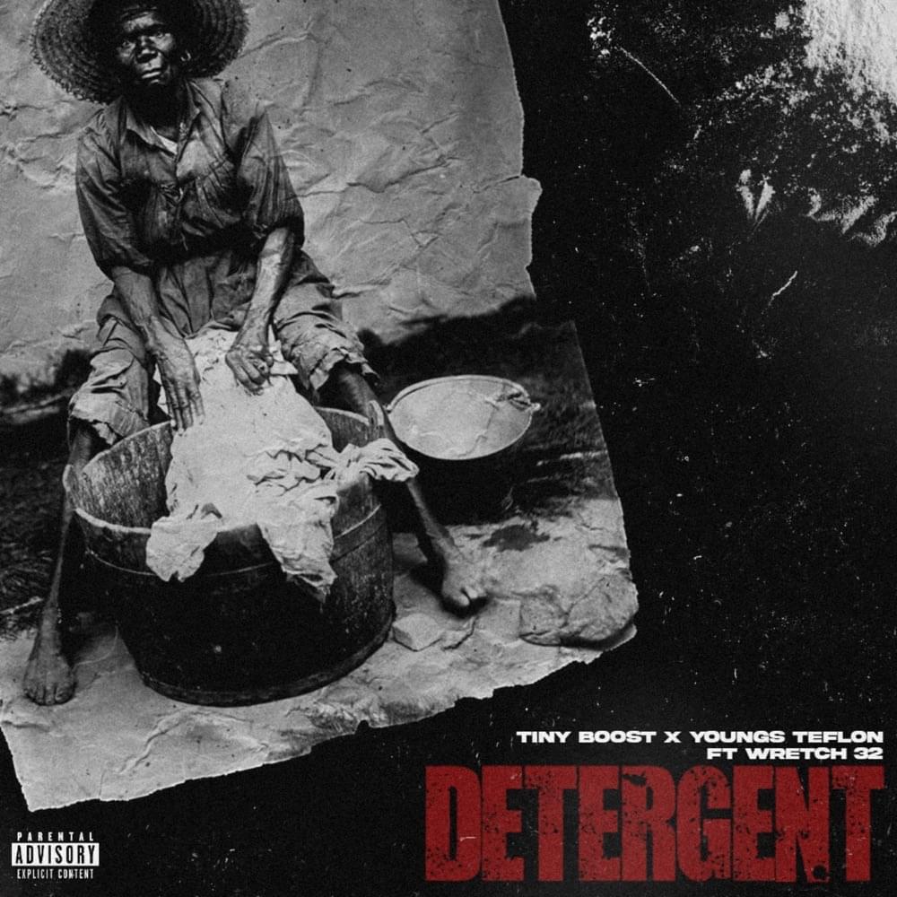 Album cover art for "Detergent" by Youngs Teflon & Wretch 32
