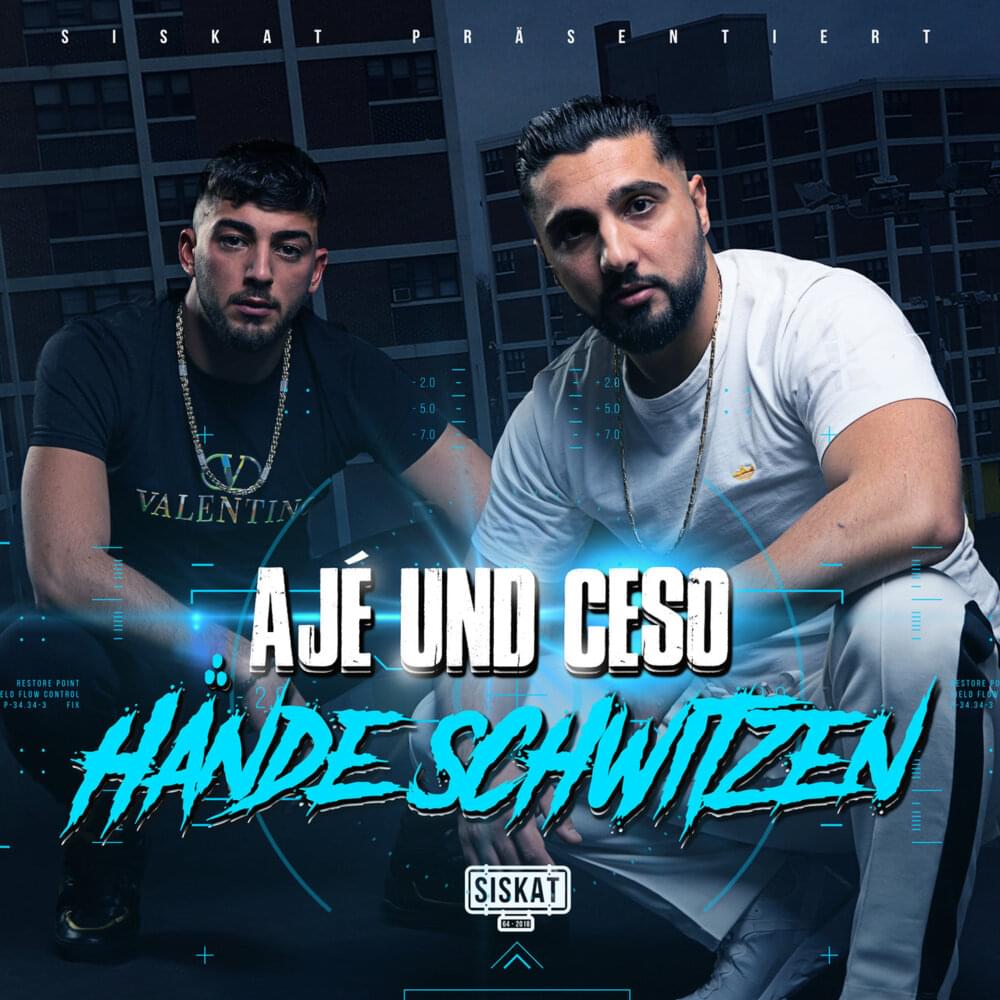 Album cover art for "Hände schwitzen" by AJÉ