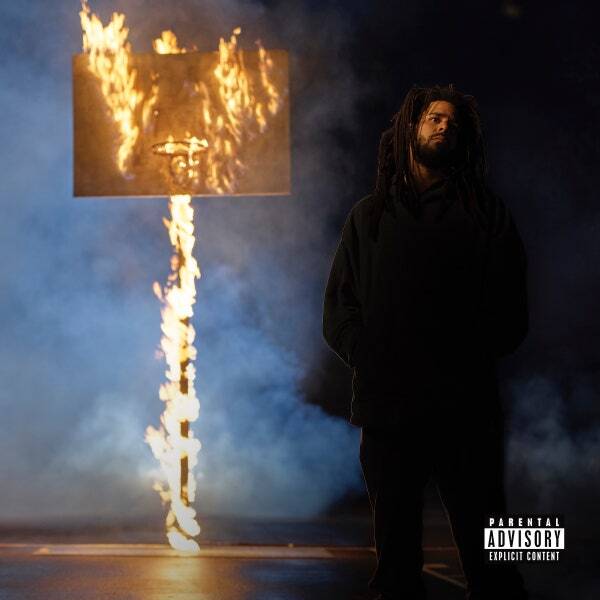 Album cover art for "p u n c h i n ’ . t h e . c l o c k" by J. Cole