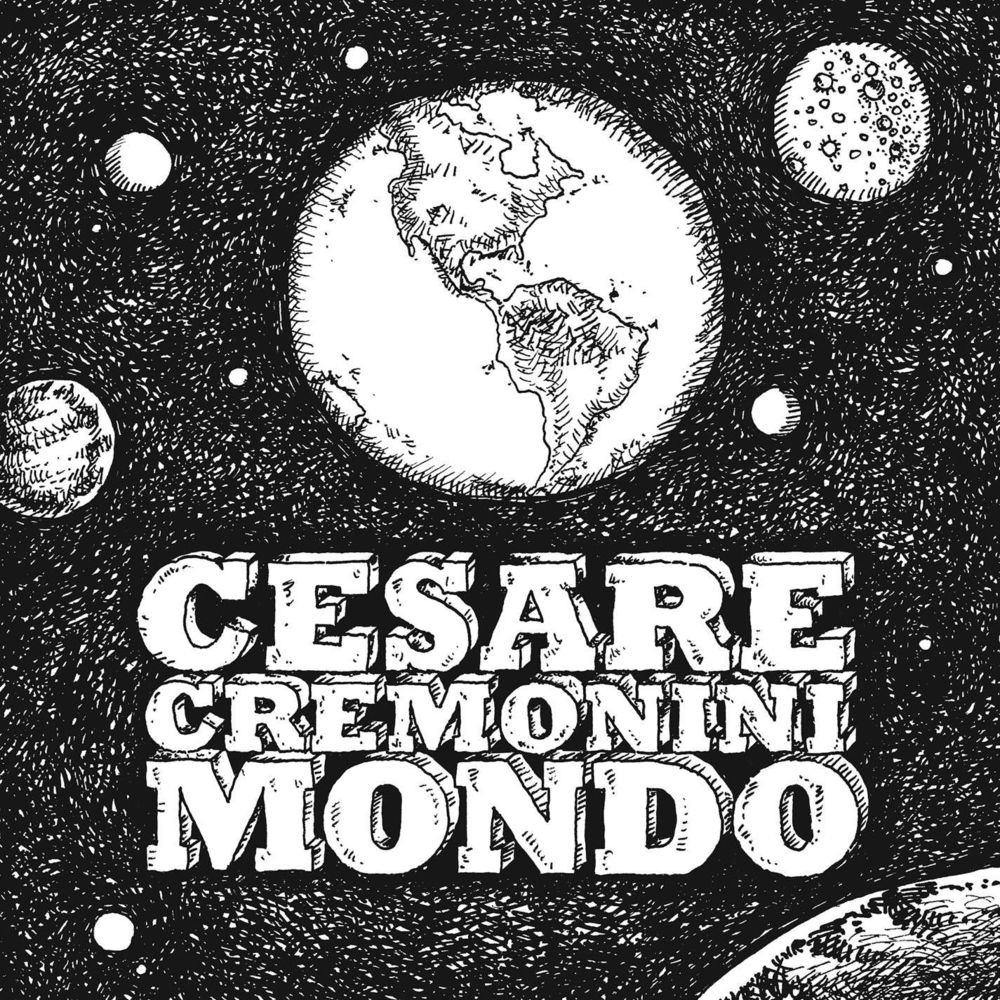 Album cover art for "Mondo" by Cesare Cremonini & Jovanotti