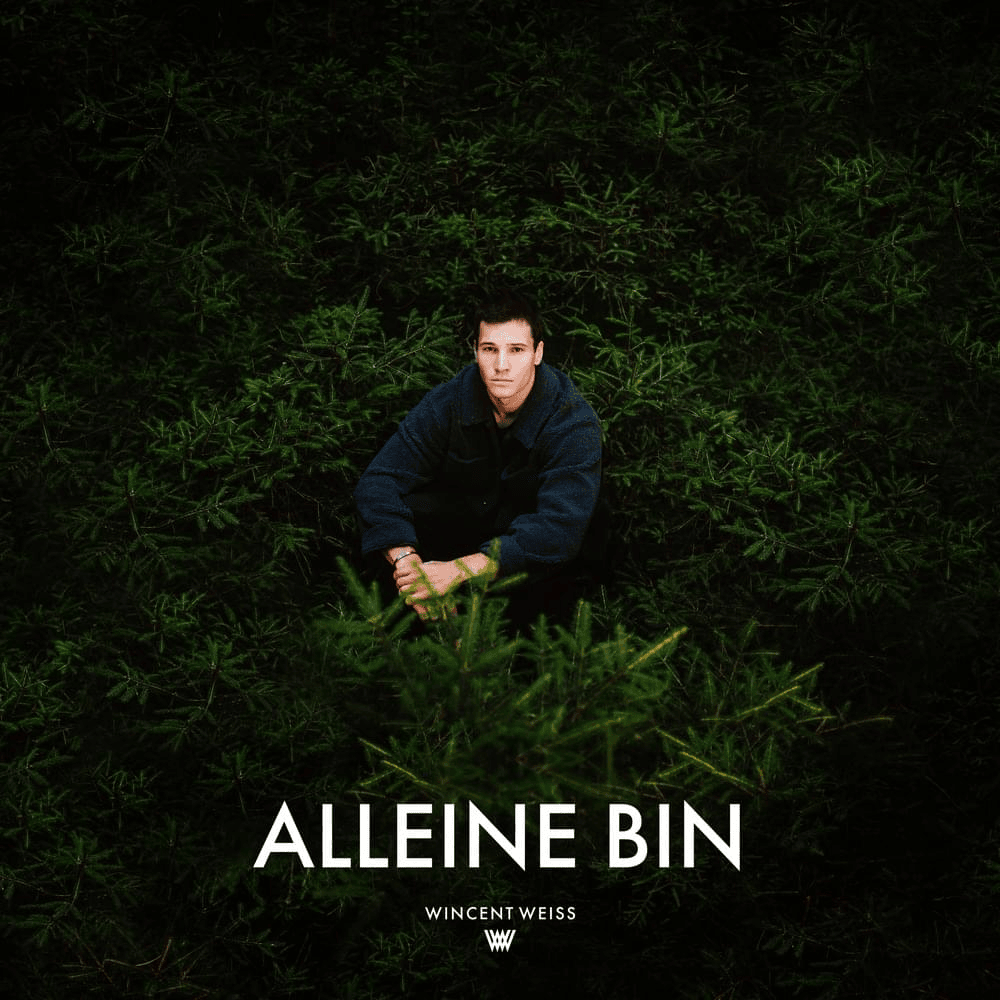 Album cover art for "Alleine Bin" by Wincent Weiss
