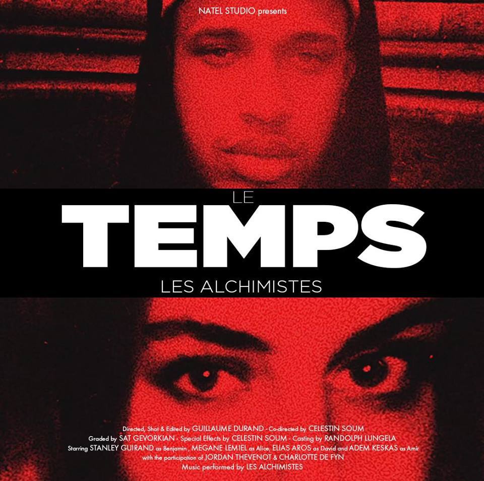 Album cover art for "Le temps" by Les Alchimistes