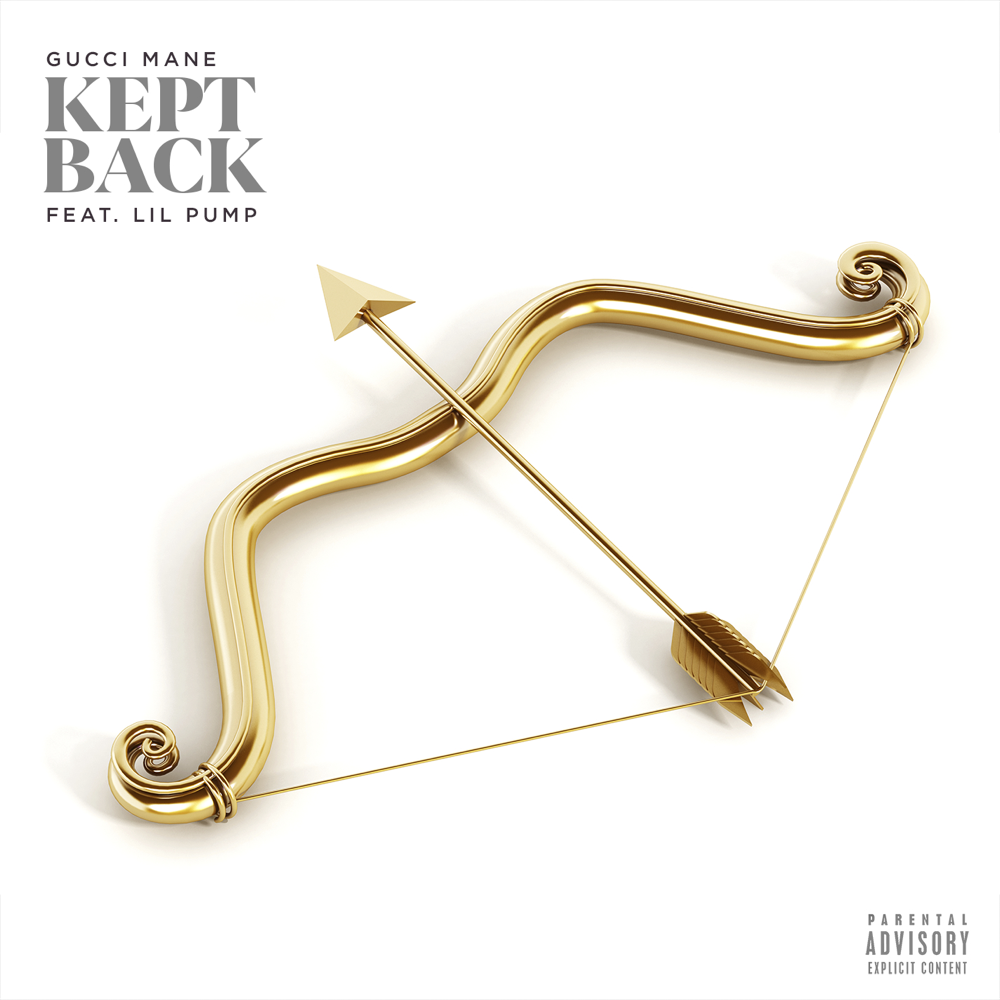 Album cover art for "Kept Back" by Gucci Mane & Lil Pump