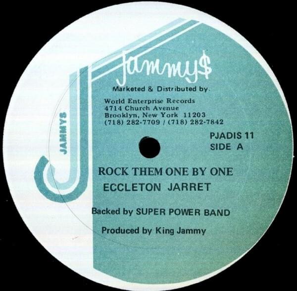 Album cover art for "Rock Them One By One" by Eccleton Jarrett