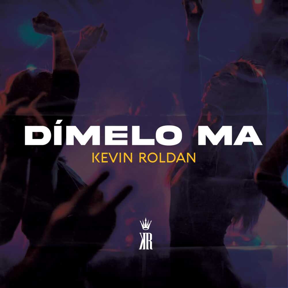 Album cover art for "Dímelo Ma" by KEVIN ROLDAN
