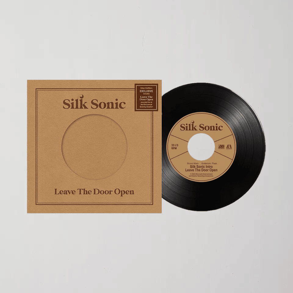 Cover image for Leave The Door Open - 7" Vinyl