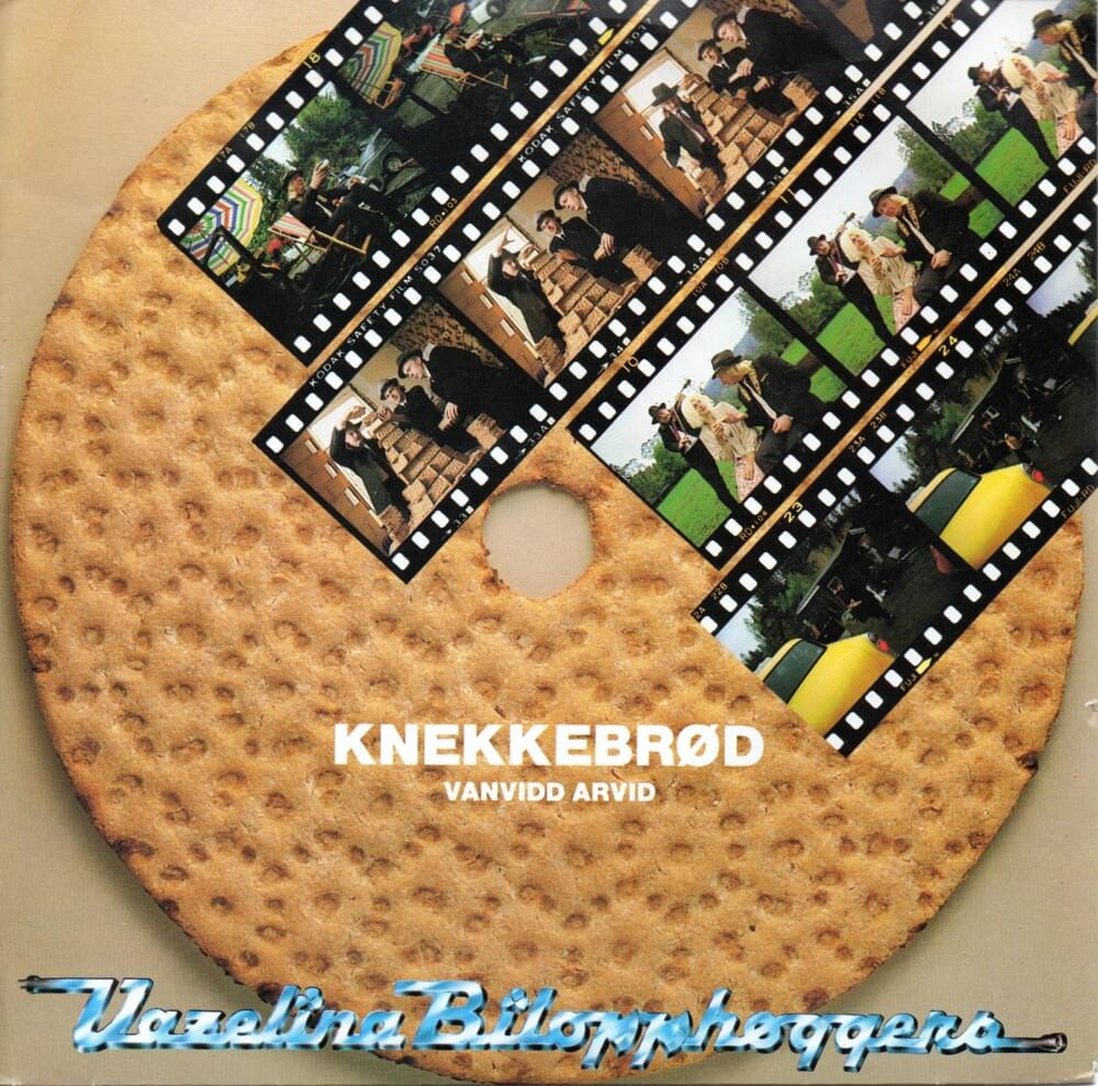 Album cover art for "Knekkebrød" by Vazelina Bilopphøggers