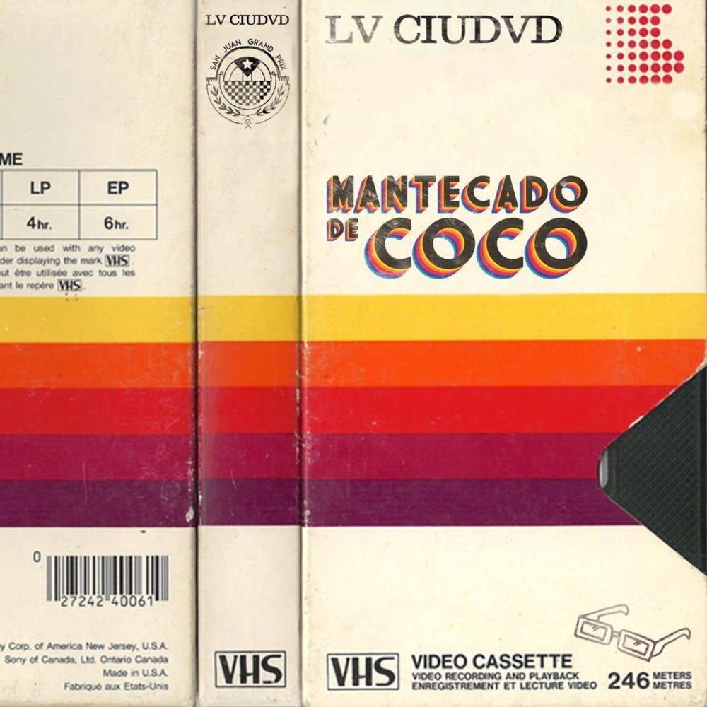 Album cover art for "Mantecado de Coco" by Álvaro Díaz