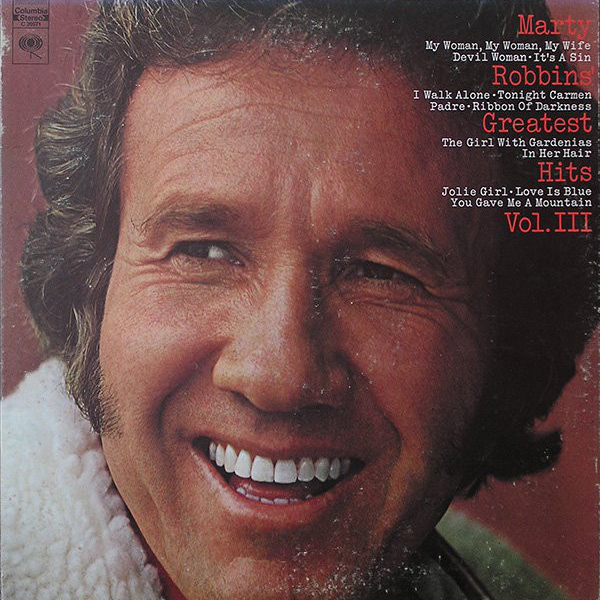 Album cover art for "Joli Girl" by Marty Robbins