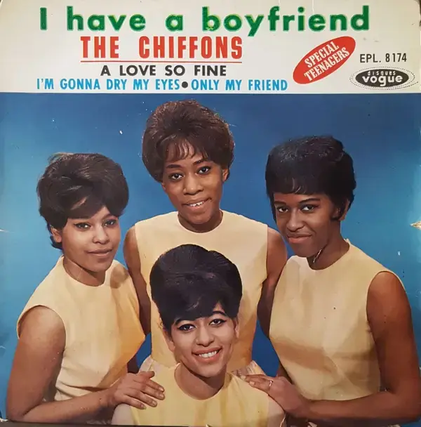 Album cover art for "I Have a Boyfriend" by The Chiffons