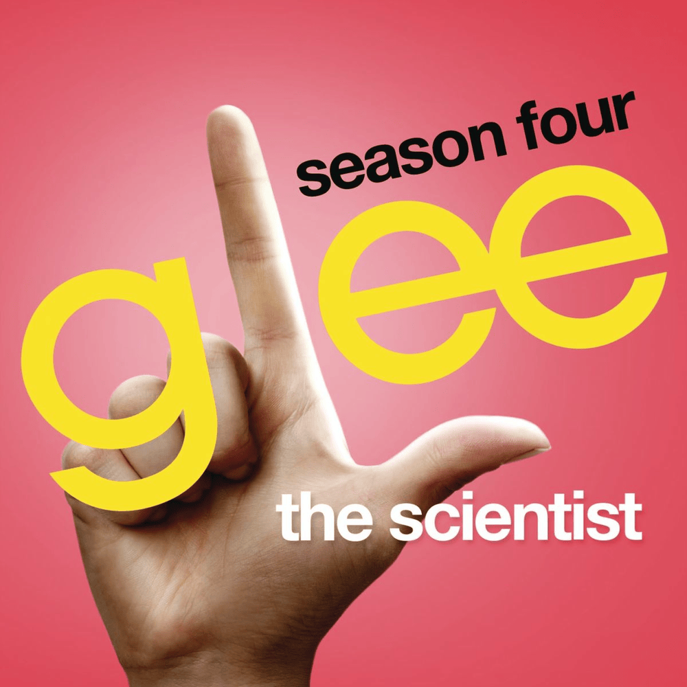 Album cover art for "The Scientist" by Glee Cast
