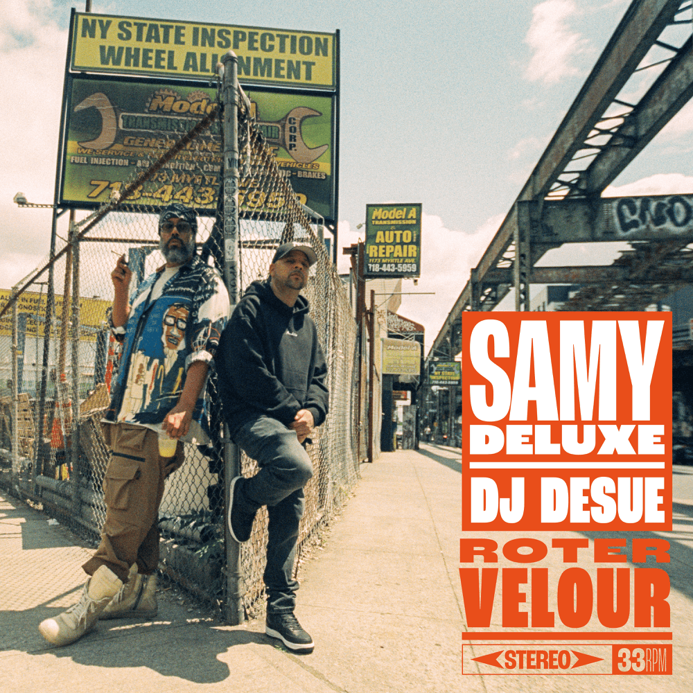 Album cover art for "Roter Velour" by Samy Deluxe