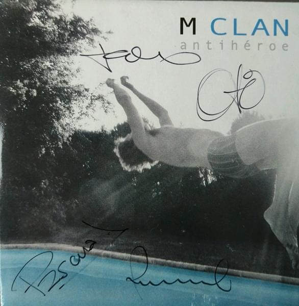 Album cover art for "Antihéroe" by M Clan (rock band)