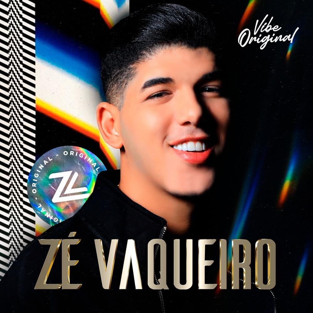 Album cover art for "Queda de Moto" by Zé Vaqueiro