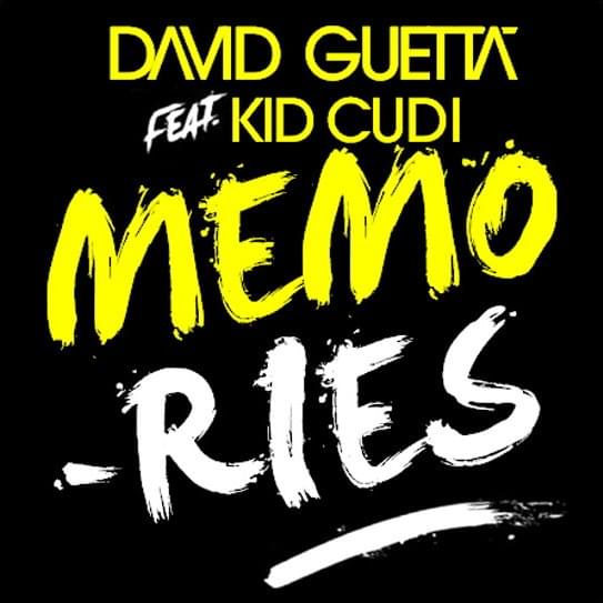 Album cover art for "Memories (Extended)" by David Guetta & Kid Cudi