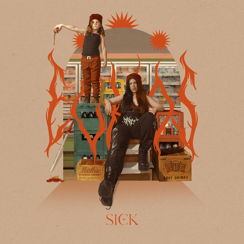 Album cover art for "Sick" by Echos
