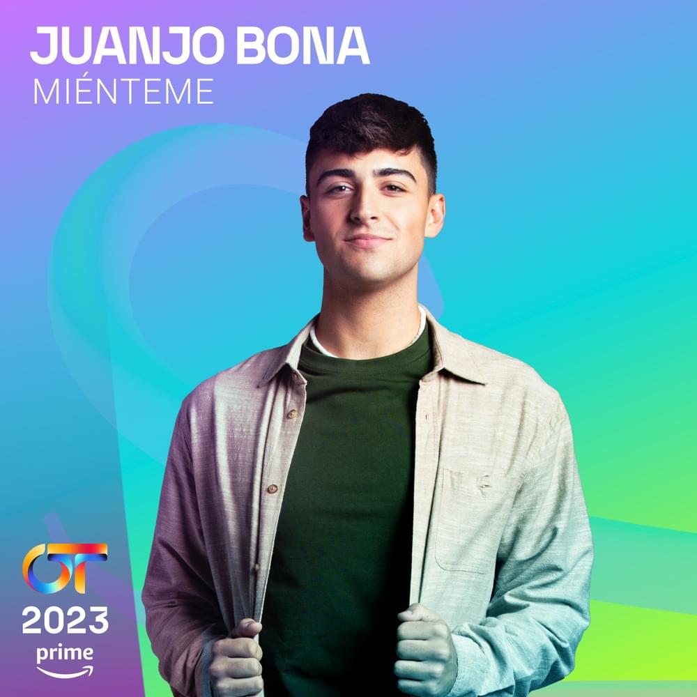 Album cover art for "Miénteme" by Juanjo Bona