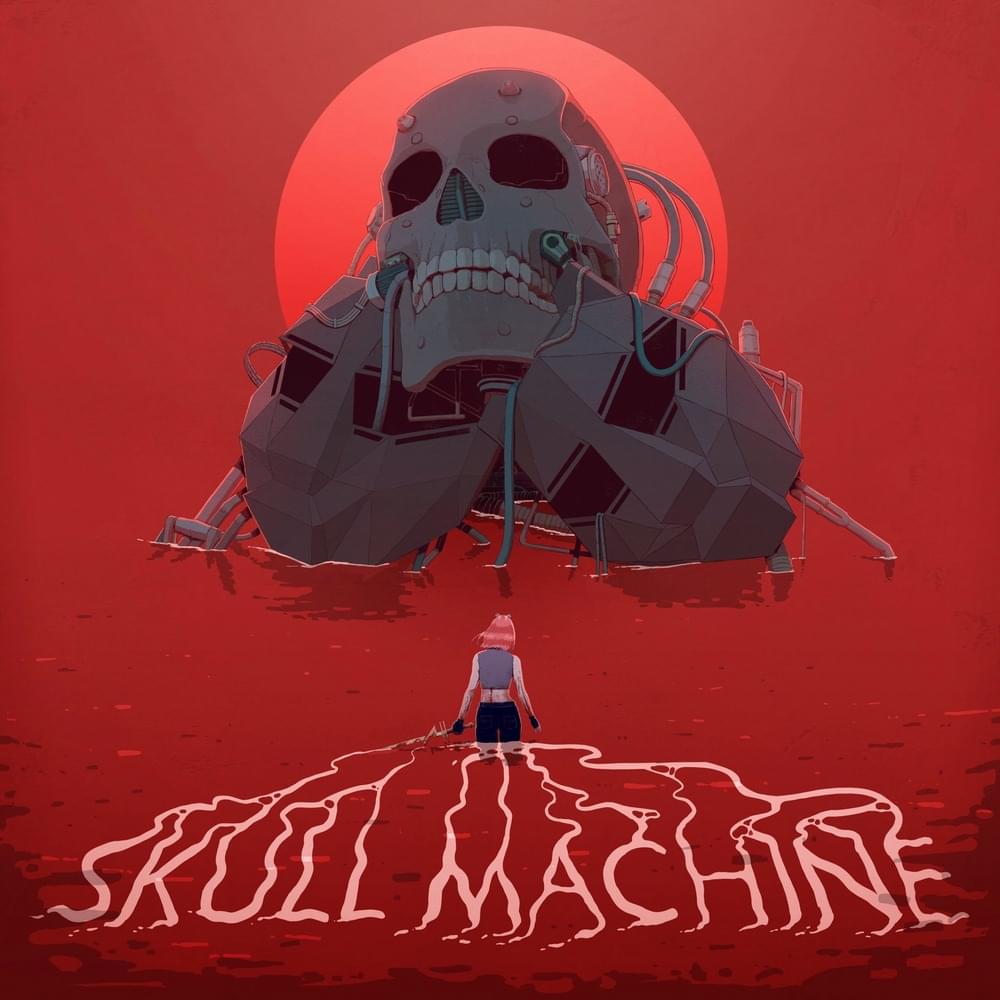 Album cover art for "Skull Machine" by Black Tiger Sex Machine & Wasiu