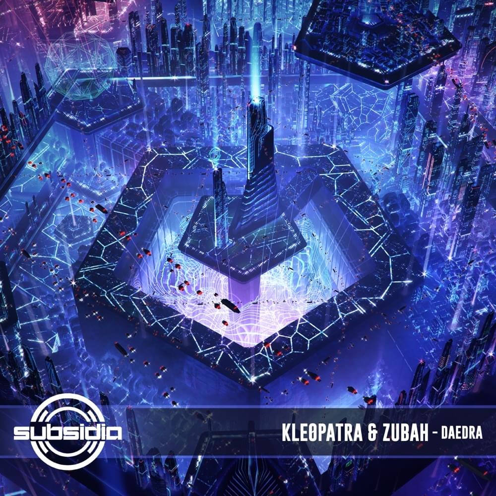 Album cover art for "Daedra" by Kleøpatra & Zubah