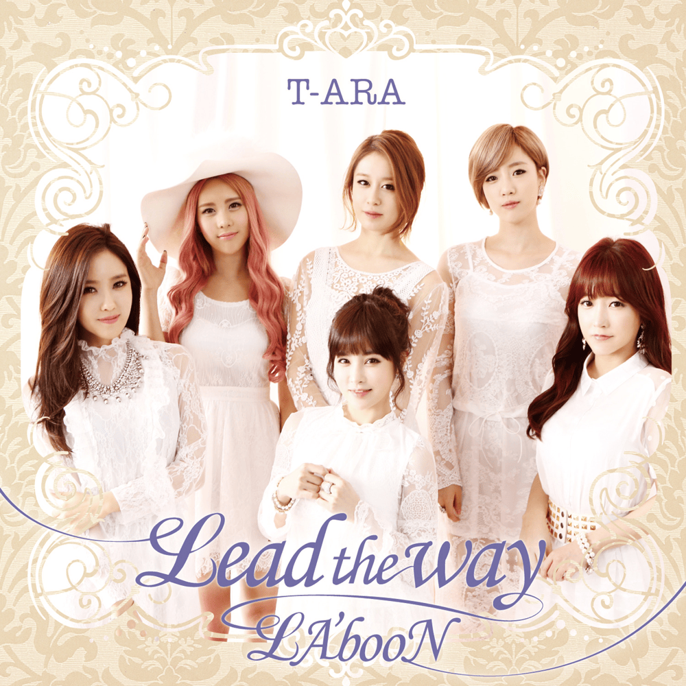 Album cover art for "La’boon" by T-ARA (KOR)
