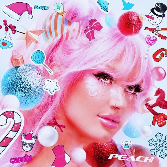 Album cover art for "Christmas Kinda Sucks" by Peach PRC