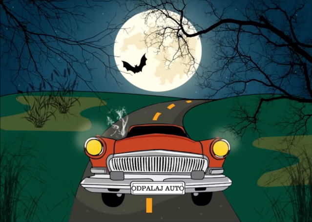 Album cover art for "Odpalaj auto" by ZetHa & SZerSZeń